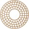 Ekena Millwork Fink Wood Fretwork Pierced Ceiling Medallion, Alder, 22"OD x 8"ID x 3/8"T CMWP22X22X0375FFAL - alternate 5